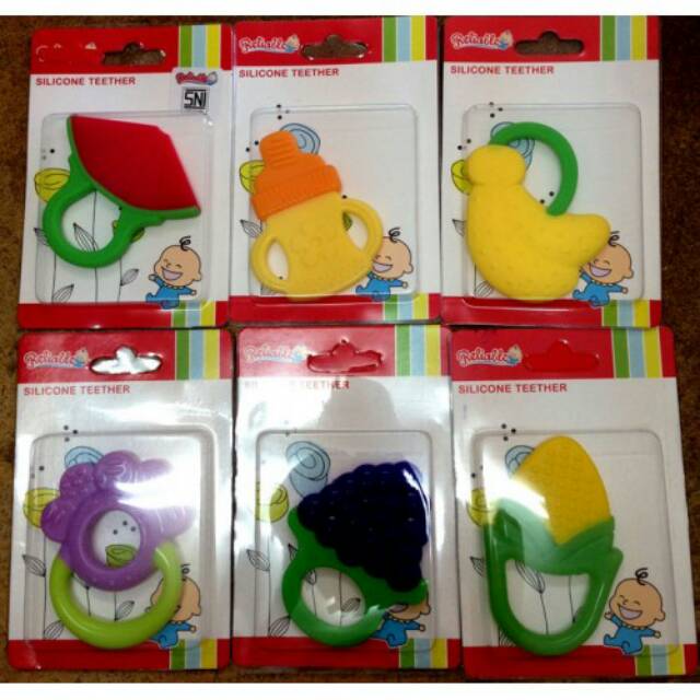 Gigitan bayi teether reliable karet Shopee Indonesia Gigitan bayi teether reliable karet Shopee Indonesia