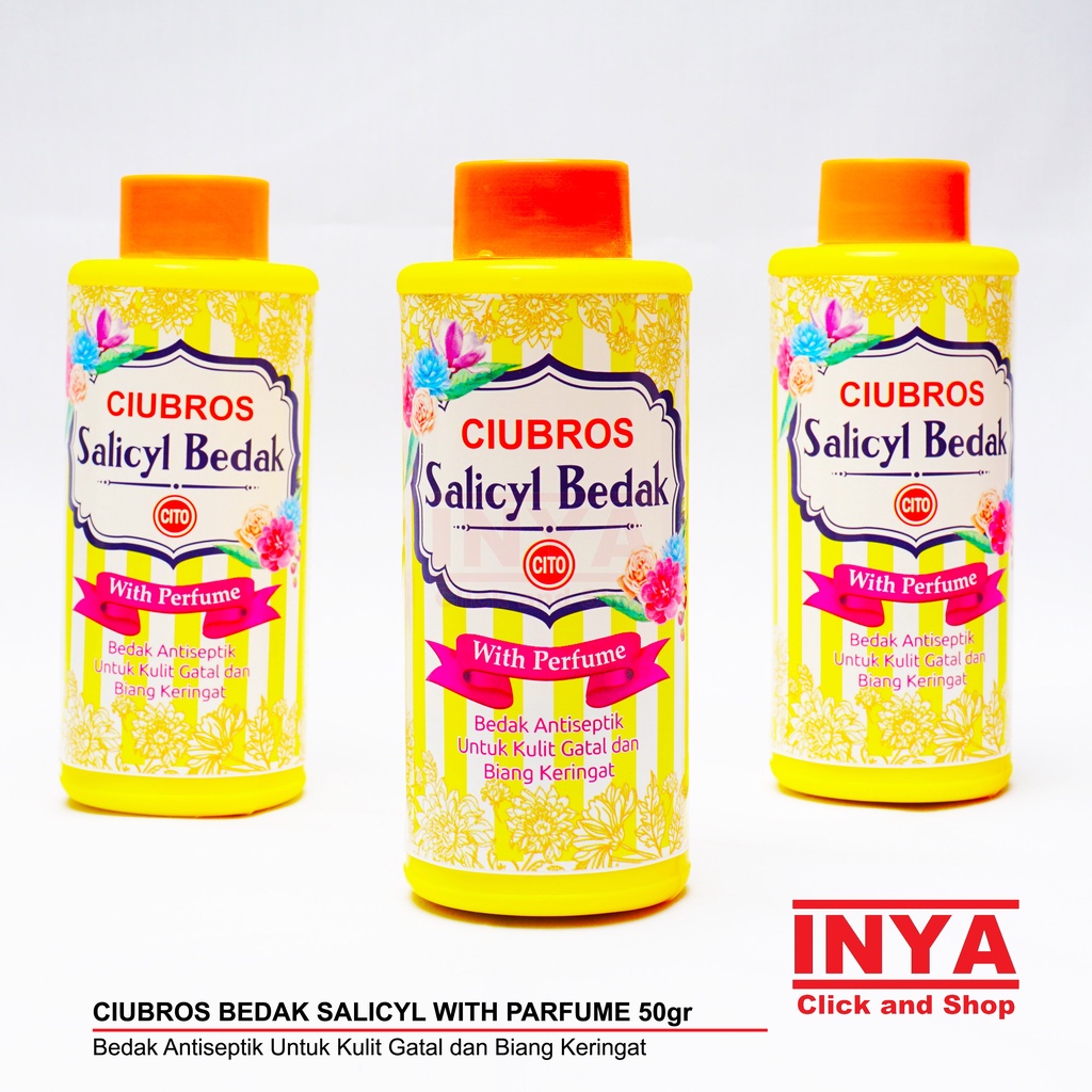 SALICYL BEDAK CIUBROS TALC - Bedak Kulit