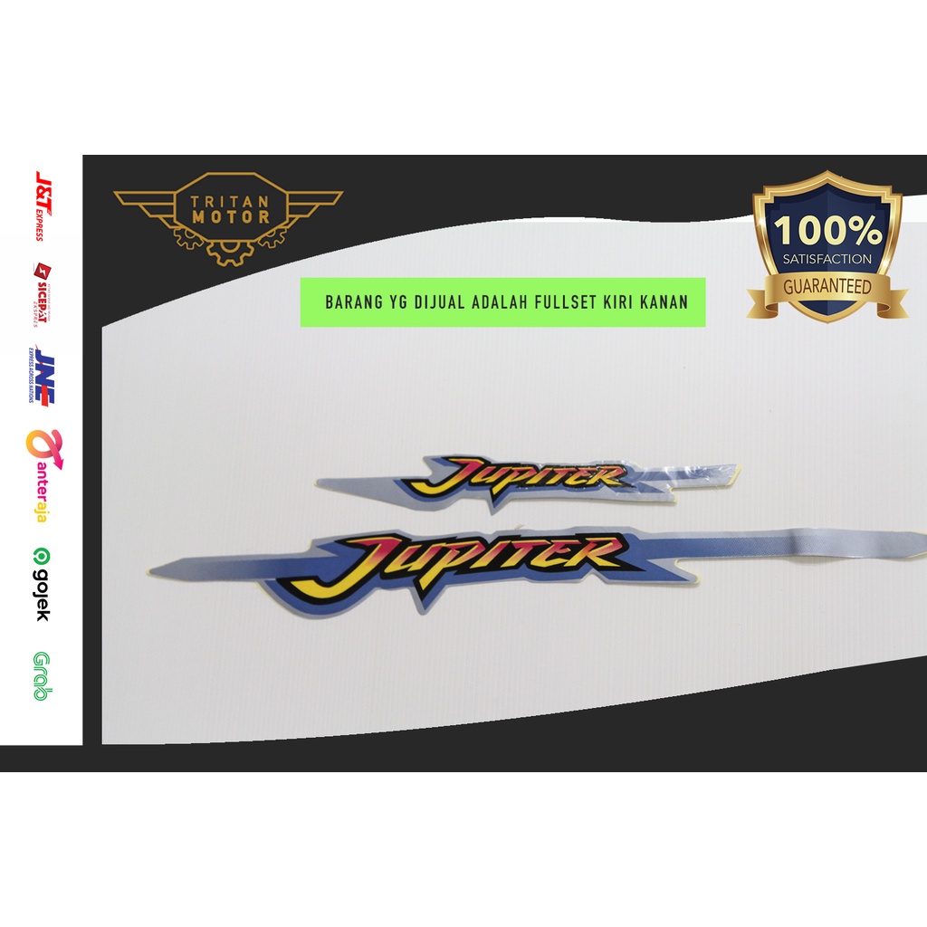Stiker body Lis bodi Striping Jupiter 2001 semua warna