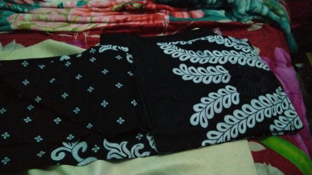 Batik Couple _ Maura Sania Ruffle Batik Couple Ori Ndoro Jowi Dnt Garansi Termurah