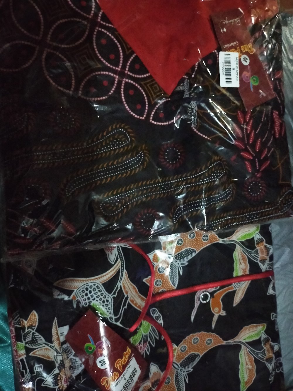 [code Hd327] Kemeja Batik Wanita Kantoran P-008