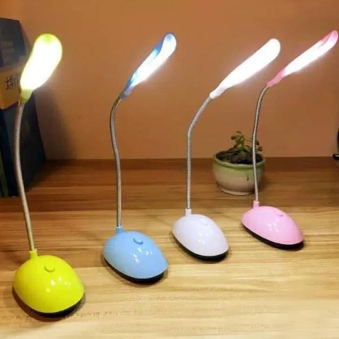 Lampu Meja LED Belajar Kantor Baca Teknik Reparasi Tidur Desk Light Flexible Emergency Table Lamp