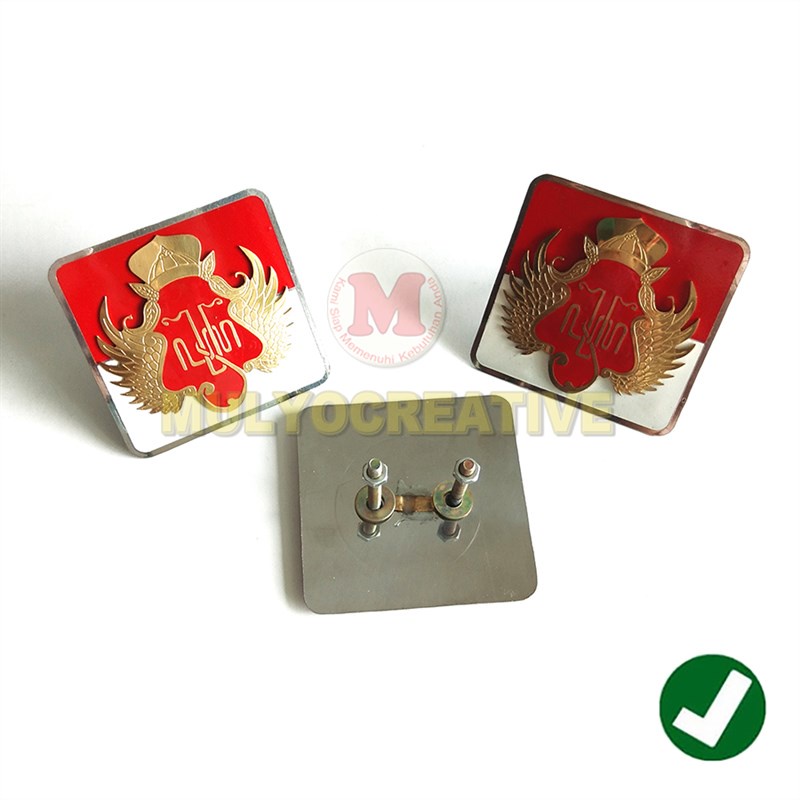 Emblem Grill Logo Keraton Yogyakarta Bendera - Emblem Grill Murah