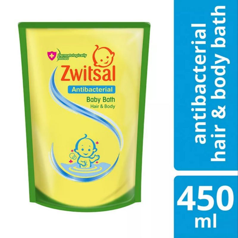 ZWITSAL ANTIBACTERIAL 450ML free spons cuci piring