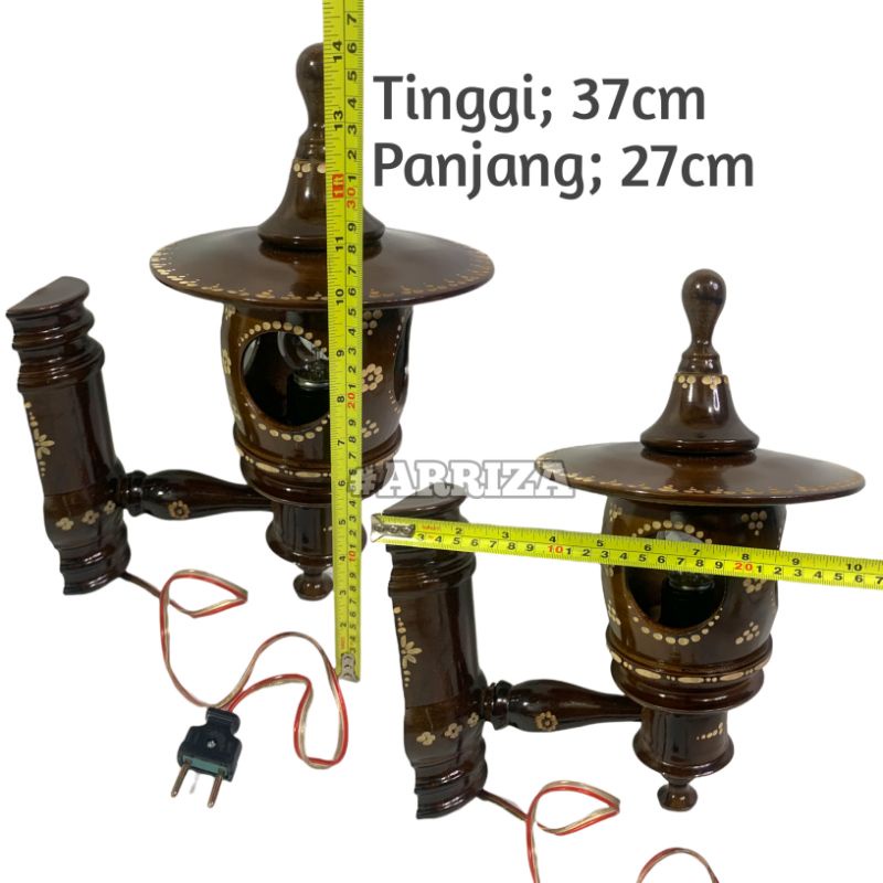 LAMPU TEMPEL DINDING / TEMPAT LAMPU TEMPEL DINDING / LAMPU TEMPEL DINDING DARI KAYU JATI MODEL KERAWANG