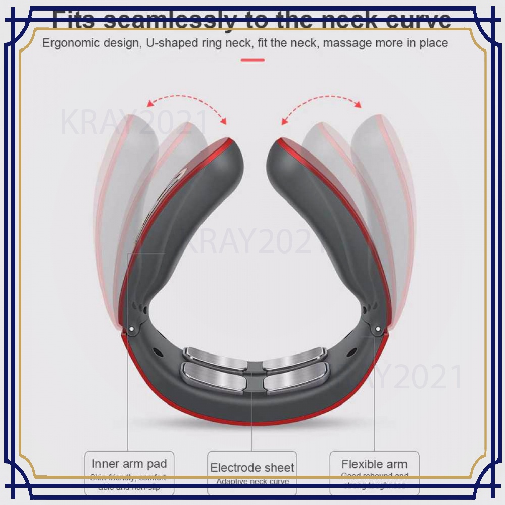 Alat Pijat Elektrik Terapi Leher Cervical Vertebra HT530