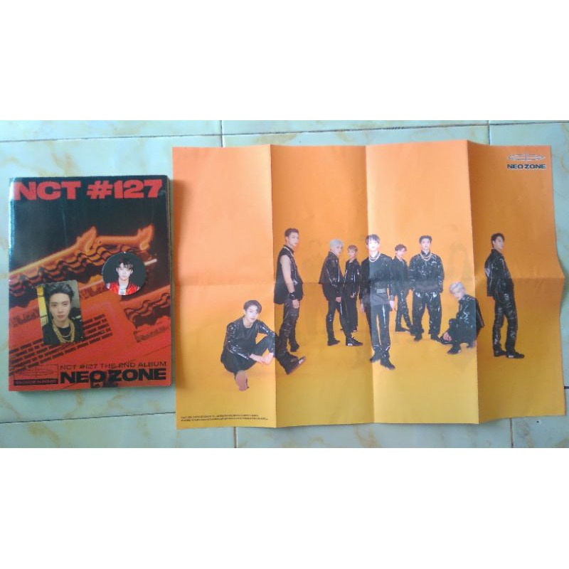 ALBUM NCT 127 NEOZONE T VER PC JAEHYUN CC DOYOUNG