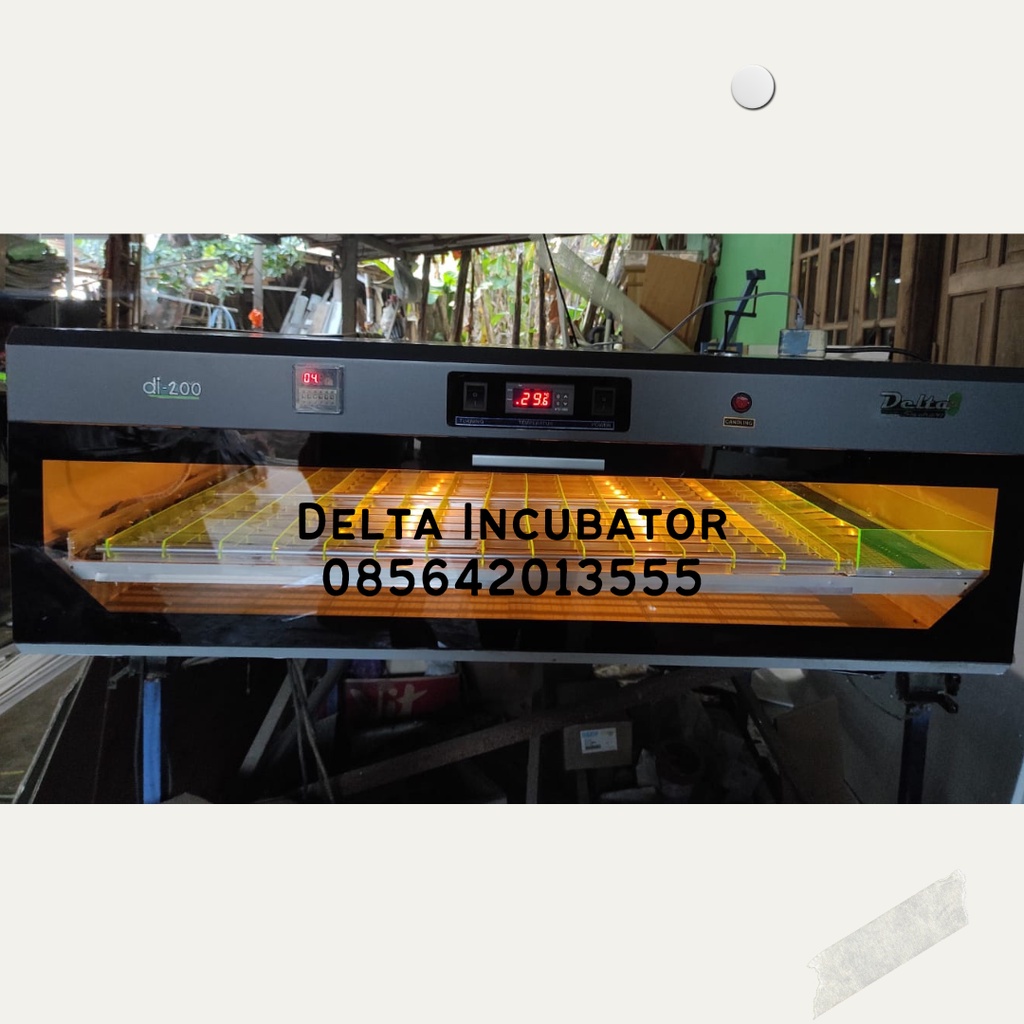 Mesin Tetas Telur Otomatis Delta Incubator kapasitas 200