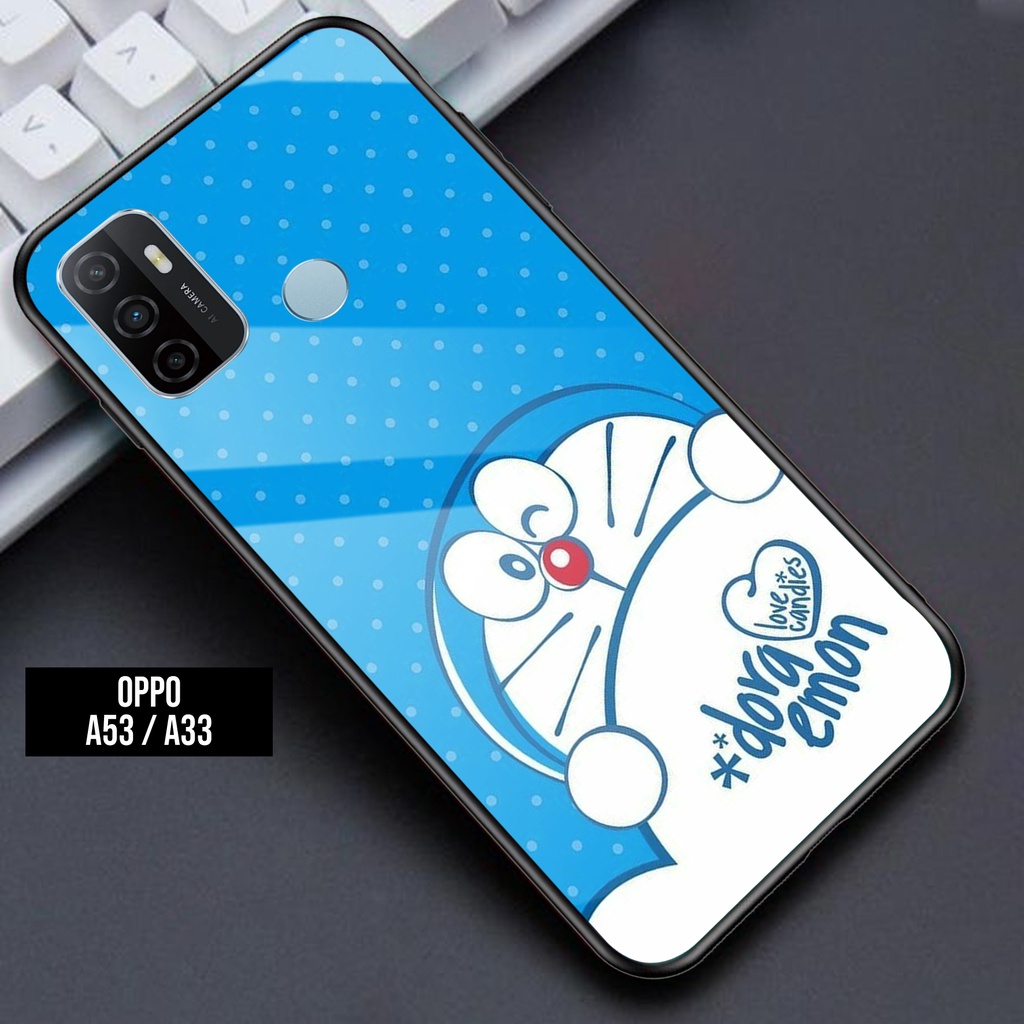 Case OPPO A53 / OPPO A33 2020 - Casing OPPO A53/ OPPO A33 Terbaru AERO CASE [ KARTUN DRMN ] Silikon 