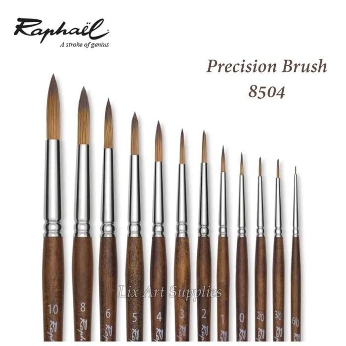 

READY STOK! RAPHAEL PRECISION BRUSH 8504 ROUND ALAT LUKIS MURAH MERIAH AL7