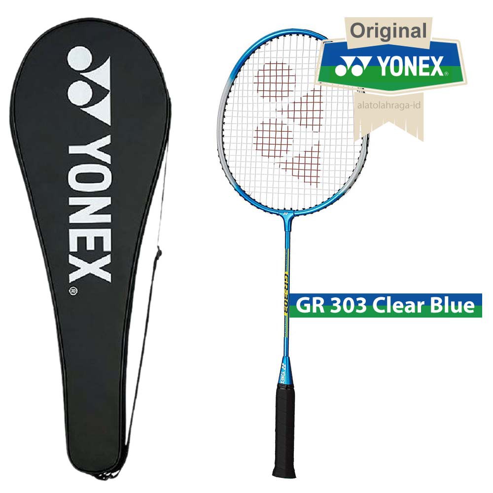 Jual Raket Badminton Bulutangkis Yonex Gr Clear Blue Original Shopee Indonesia