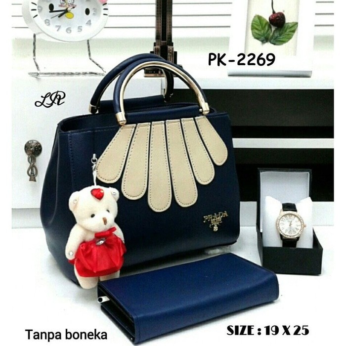 READY STOCKK New ArrivaL  Bimba Y Lola Nylon 503 tas selempang wanita Paketan Lengkap Hanging Taig