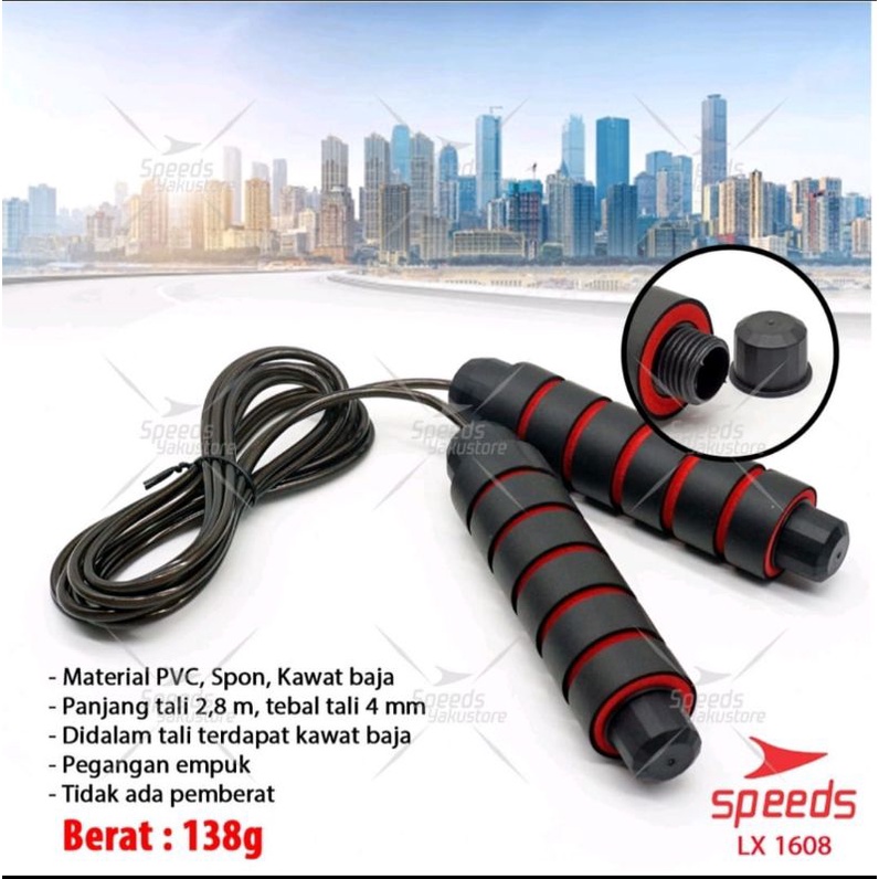 SPEEDS SKIPPING - JUMP ROPE ORIGINAL BERKUALITAS BAGUS