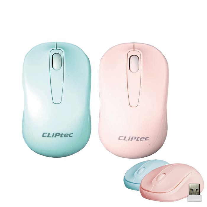 Mouse Wireless Cliptec Young Rzs859 2.4GHz 1200 Dpi Original