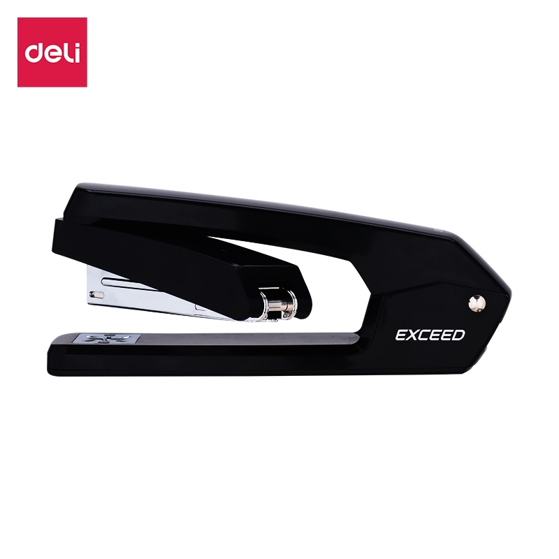 Deli Stapler dapat Diputar 3 Arah 25 Lembar, 24/6 dan 26/6 Setengah Strip Stapler E0434