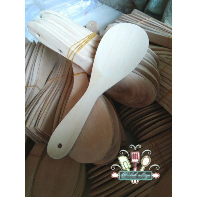 Centong Kayu Besar | Centong nasi