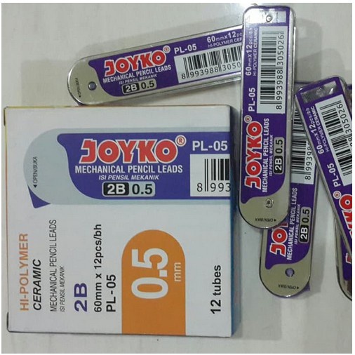 

Isi Pensil Mekanil Joyko 2B 0.5mm