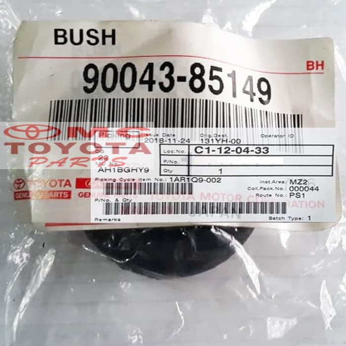 Karet Stabilizer Bush Bushing Bus Bosh Bos Rush Terios Xenia Avanza 90043-85149