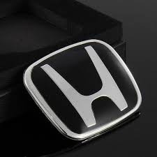 Emblem Belakang Honda Brio Lama Hitam Ukuran 9,2cm X 7,5cm