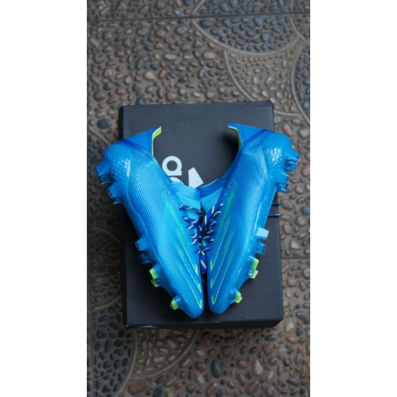 Sepatu Bola Adidas X Ghosted.1 Blue Volt