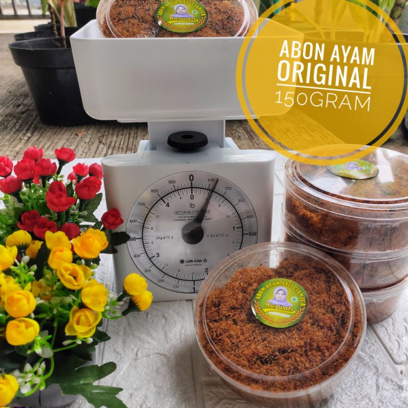Abon Ayam Karwati Original Asli Cianjur 150gram