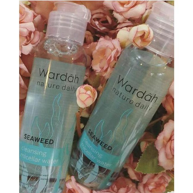 Wardah Nature Daily Seaweed Cleansing Micellar Water (kemasan baru)