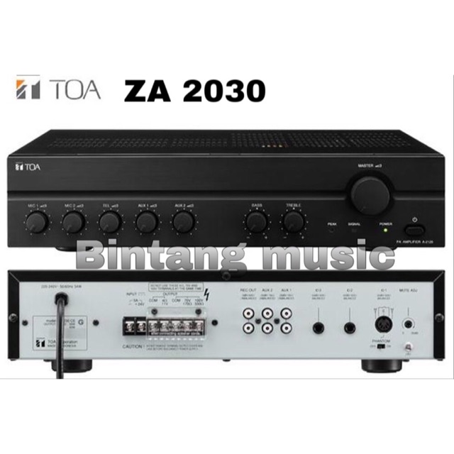 Mixer Ampli Toa ZA 2030 (ORIGINAL)