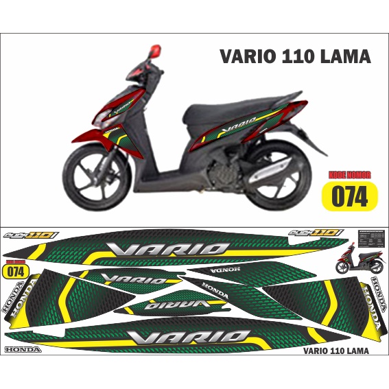 STRIPING VARIO LAMA / LAMA / STOCK DECAL ICON / STIKER VARIO 110 LAMA / STICKER VARIO 110 KARBU