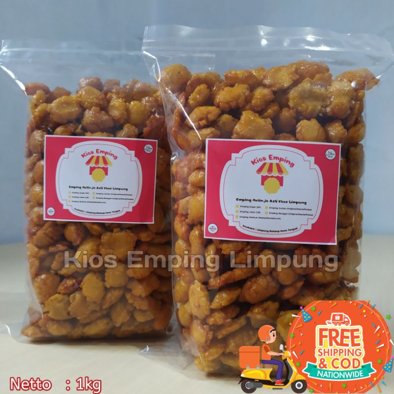 

Emping Melinjo Kletuk Rasa Manis Gurih 1kg
