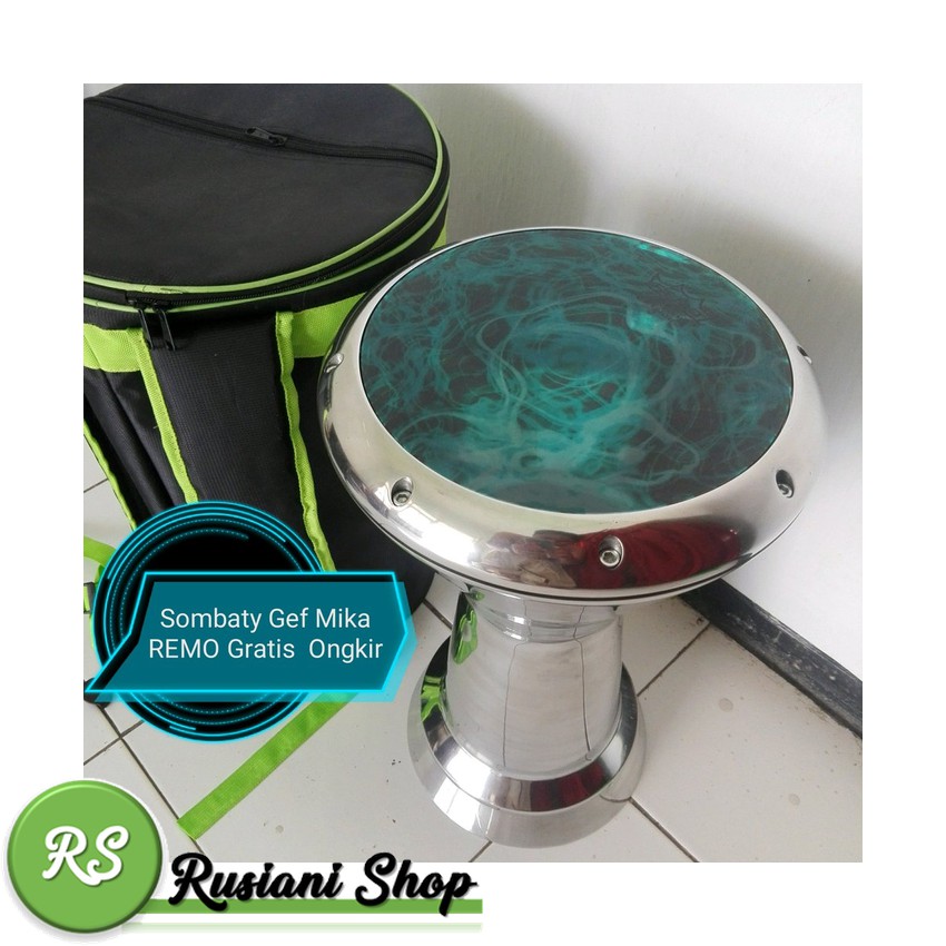 Darbuka Alumunium Sombaty gef Alat Musik Islami