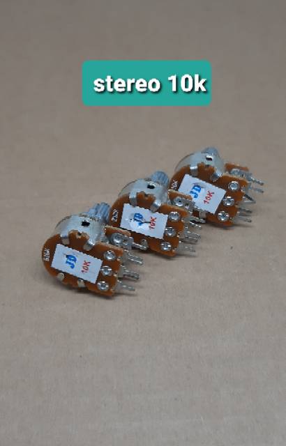 Potensio  Stereo Aplus As 15mm Pendek