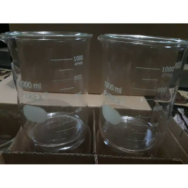 BEAKER GLASS 1000ml PYREX