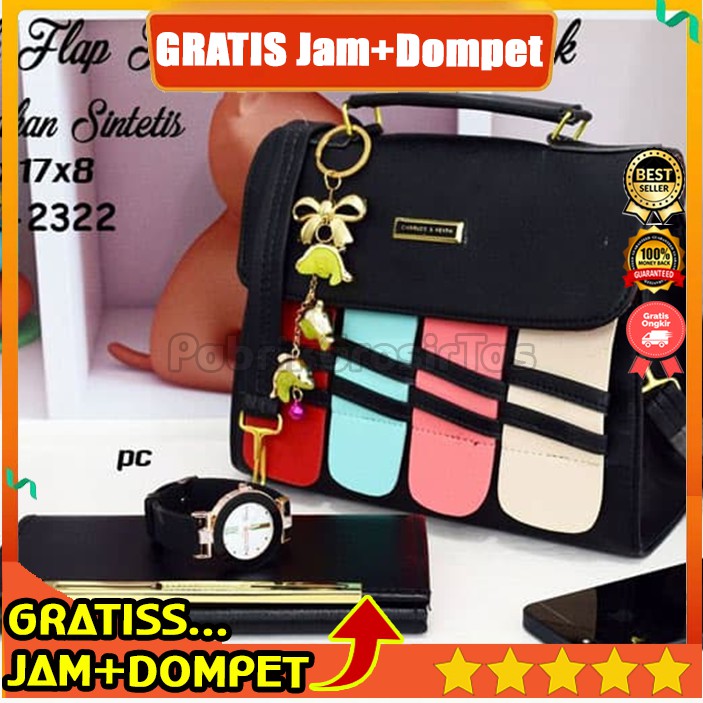 The ivy/ Tas Chanel Leboy Black Hardware Medium 30cm Kw Super The Best