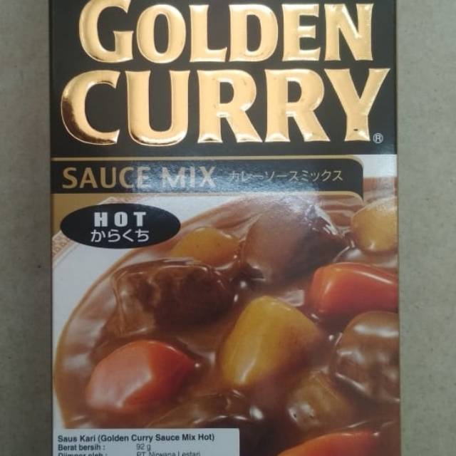 

GOLDEN CURRY 92gr (HOT)