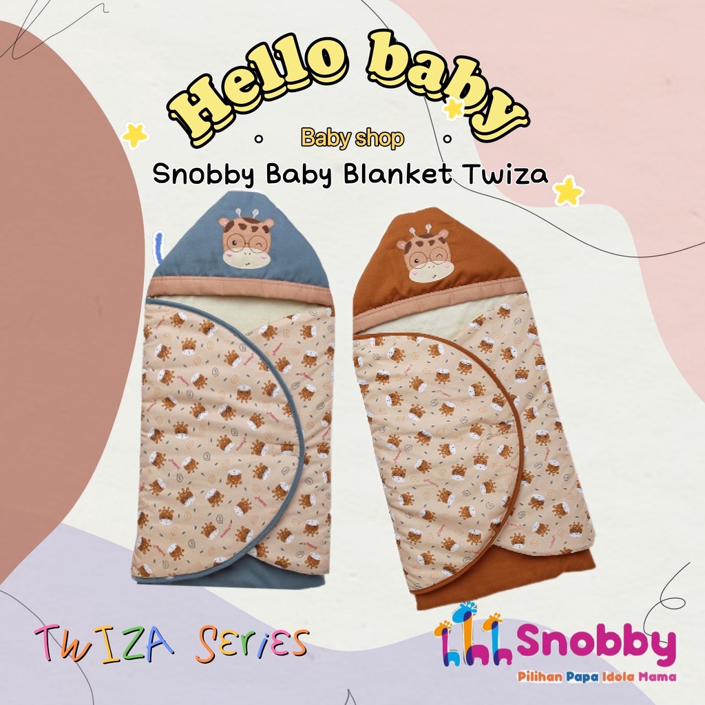 Snobby Baby Blanket Twiza - TPB6931