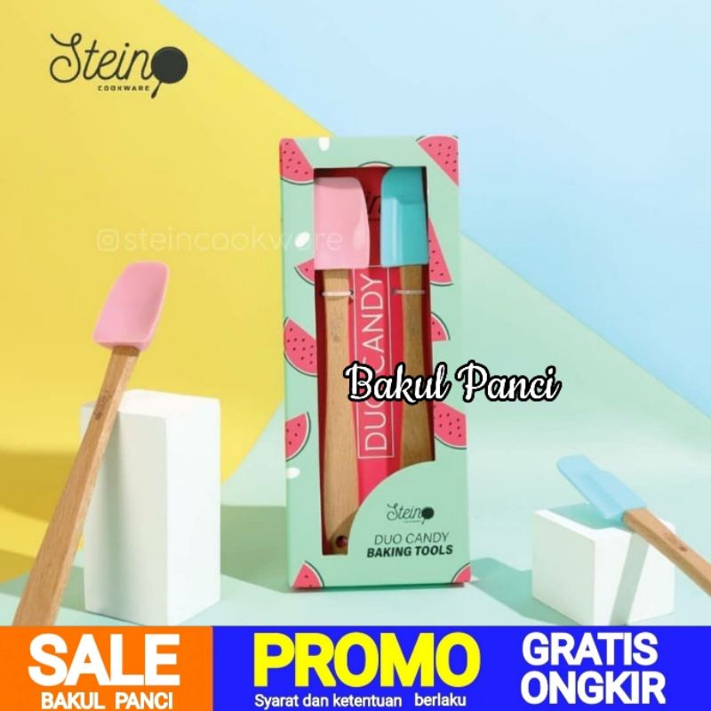 Stein Duo Candy Spatula Silicone - Steincookware Turner Silikon - Sutil - Sodet