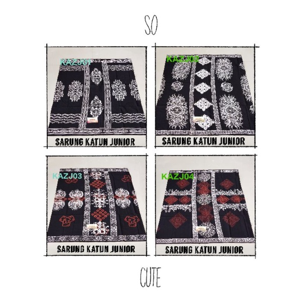 Sarung Katun Anak/Sarung Katun Junior/Sarung Katun Aniza/Sarung Anak SD/Sarung Aqil Anak