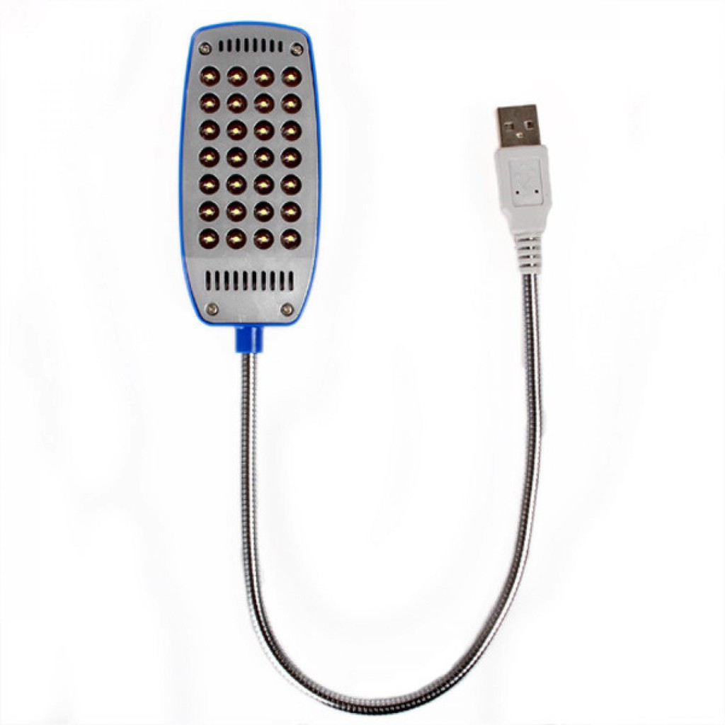 Lampu USB LED Baca Flexible / Lampu USB Powerbank Putih Emergency