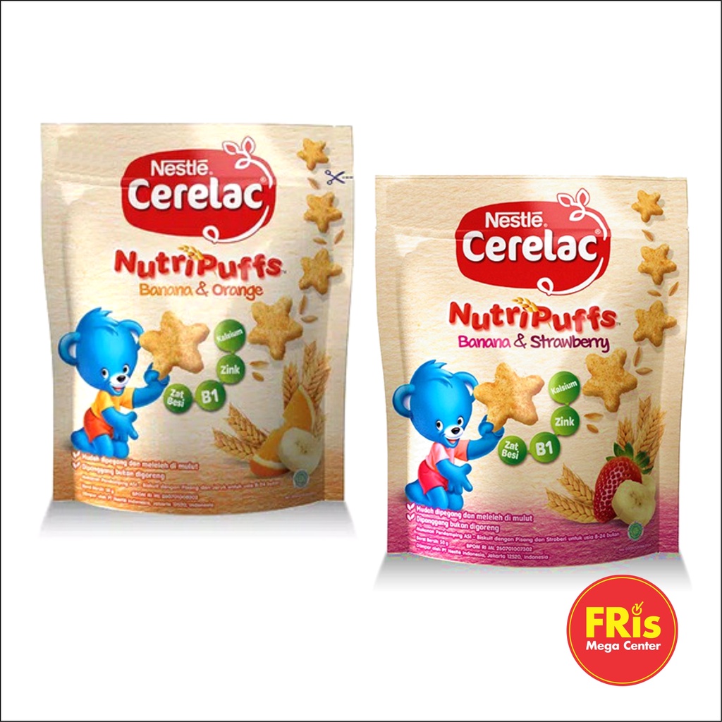 

NESTLE CERELAC NUTRIPUFFS POUCH 50 GRAM