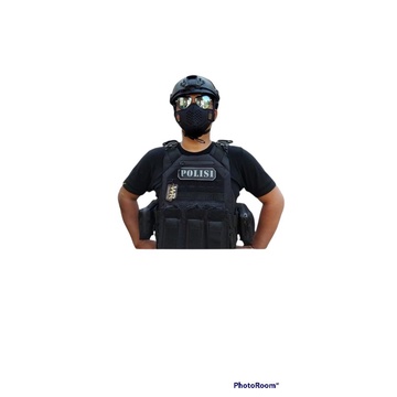Bodyvest rompi tactical rajawali / rompi tactical blaclmamba durhaim lasercut / rompi tempur latihan