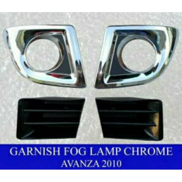 Garnish Fog Lamp Avanza / Xenia VVTI 2007 - 2011