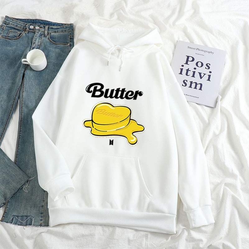 Jumper hoodie BUTTER || BUTTER Sweater Hoodie Sz M-XL ( Pria &amp; Wanita )