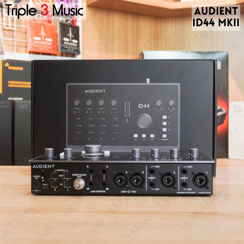 Audient iD44 MKII ORIGINAL Garansi Soundcard Recording