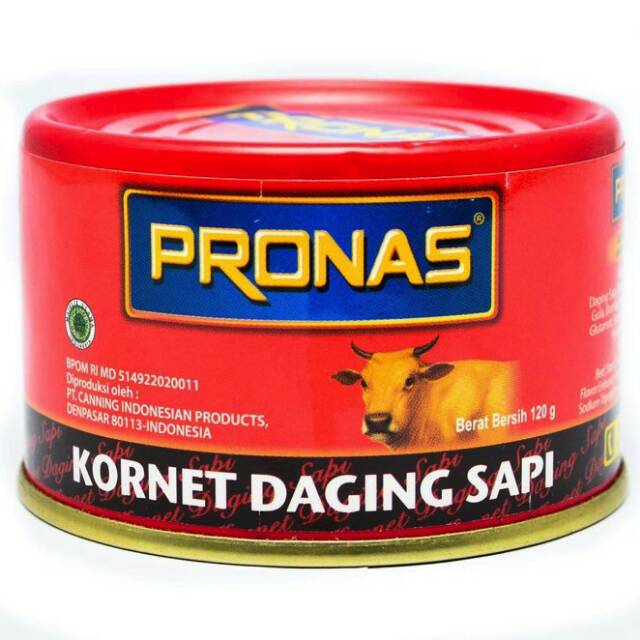 

Kornet Pronas daging sapi 120gr