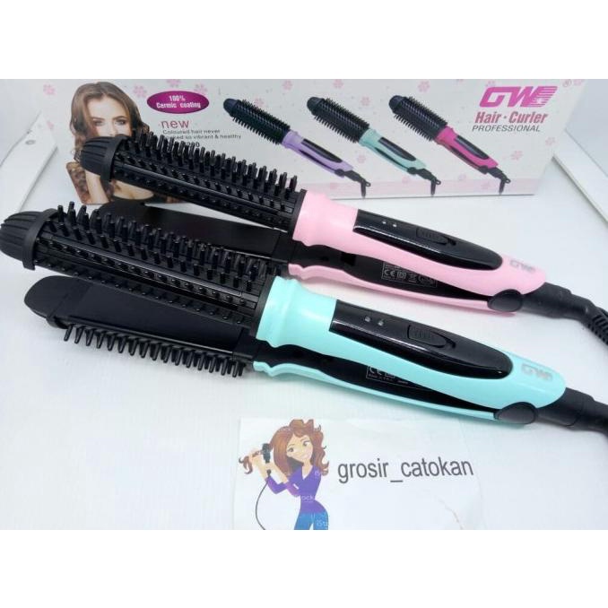catokan GW 7200 , instyler ionic pro, sisir catok, sisir blow Star Seller Termurah