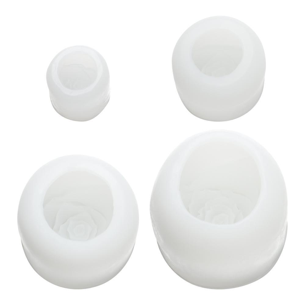 Cetakan Nanas 3D Mawar Handmade Flower Tools Ice Tray