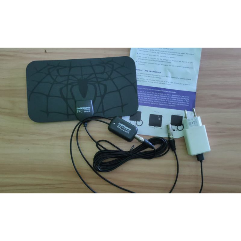 Antena TV + Boster Buat Tabung & LED..SUPER BENING