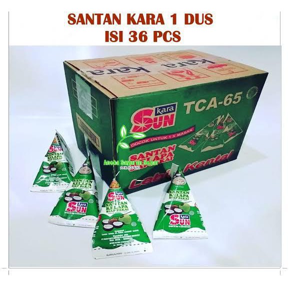 

Santan Sun Kara 65ml/36pcs/1dus