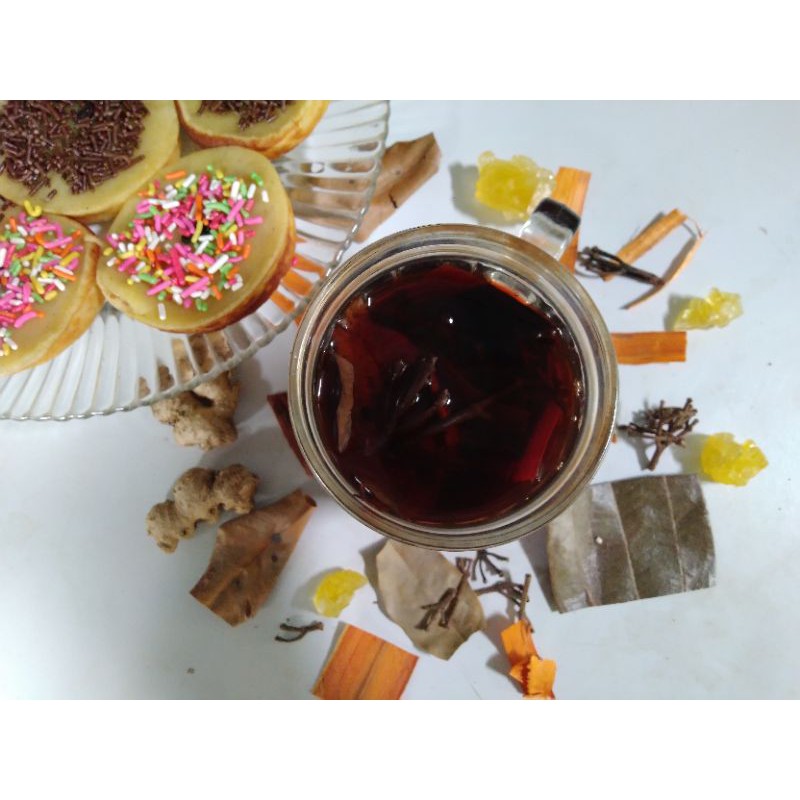 

IKI Wedang Uwuh Premium tanpa Jahe (Rempah + Gula Batu Kristal)