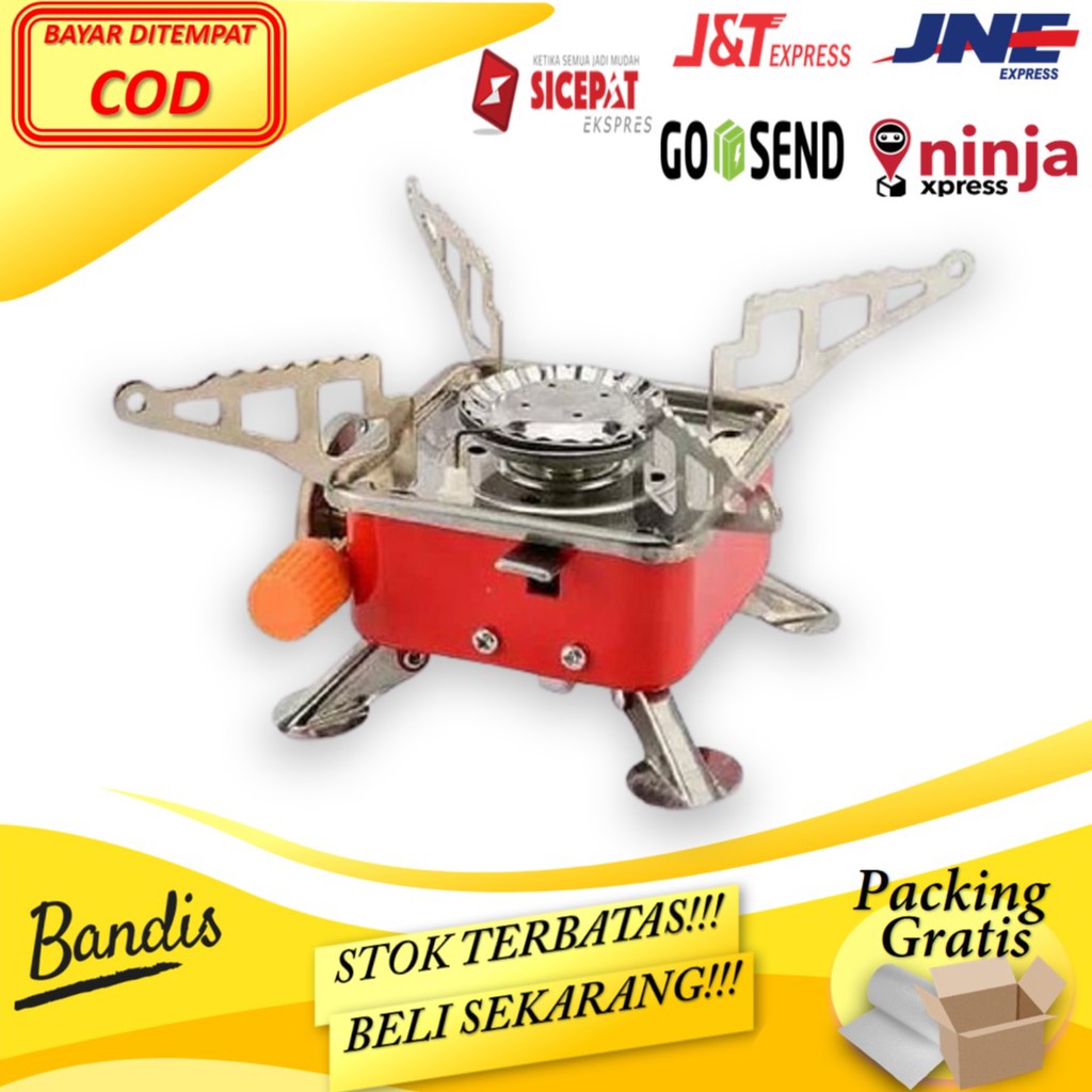 B03 b kompor gas portable mini peralatan kemping pembakaran camping perlengkapan kemah alat masak